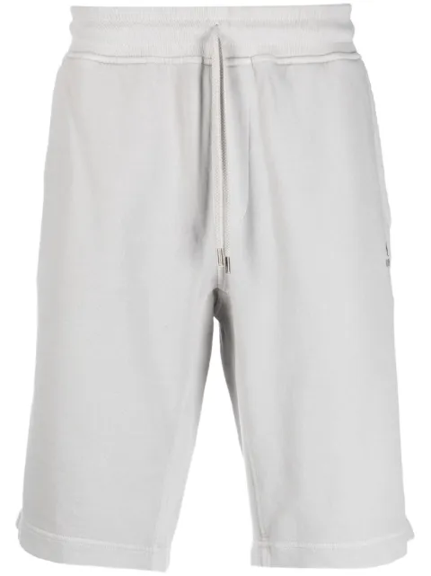 C.P. Company embroidered-logo drawstring-waist shorts