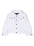 DSQUARED2 KIDS single-breasted denim jacket - White