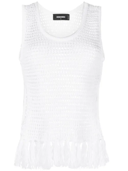 Débardeur en crochet - DSQUARED2 - Modalova