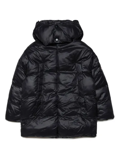 Nº21 Kids logo-patch padded hooded jacket