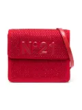 Nº21 Kids stud-embellished shoulder bag - Red