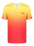 Moschino gradient-effect T-shirt - Yellow