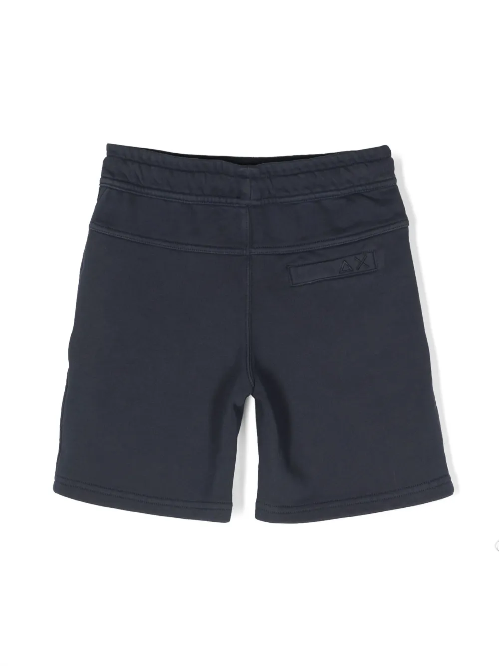 Sun 68 logo-embroidered deck shorts - Blauw