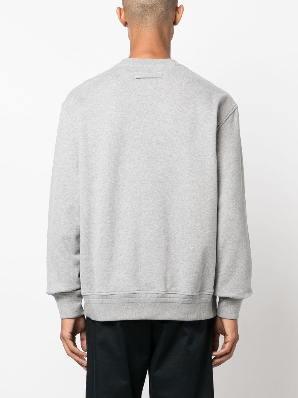 Shop Zegna #usetheexisting™ Cotton Sweatshirt In Grey