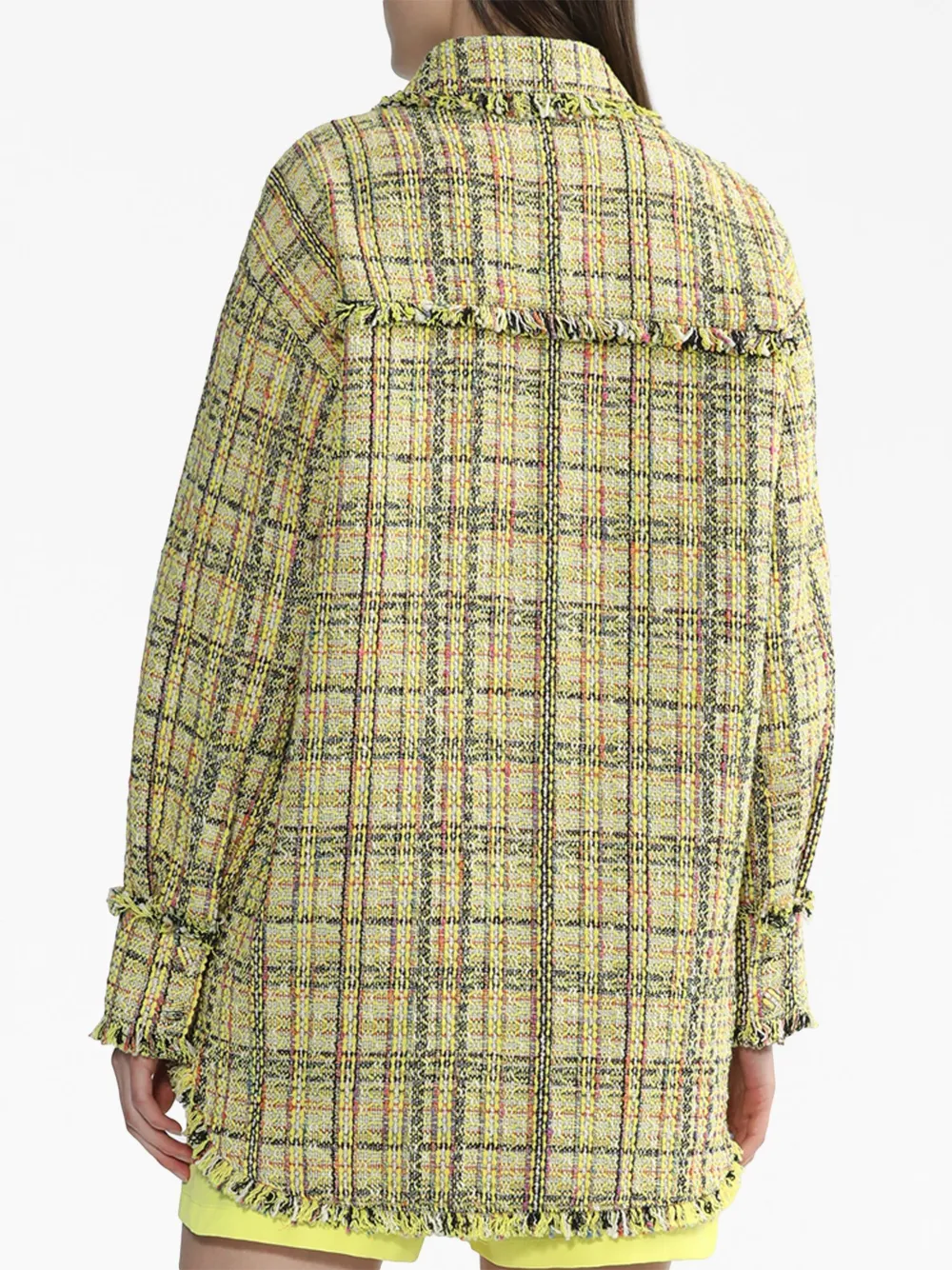 MSGM ツイード シャツジャケット - Farfetch
