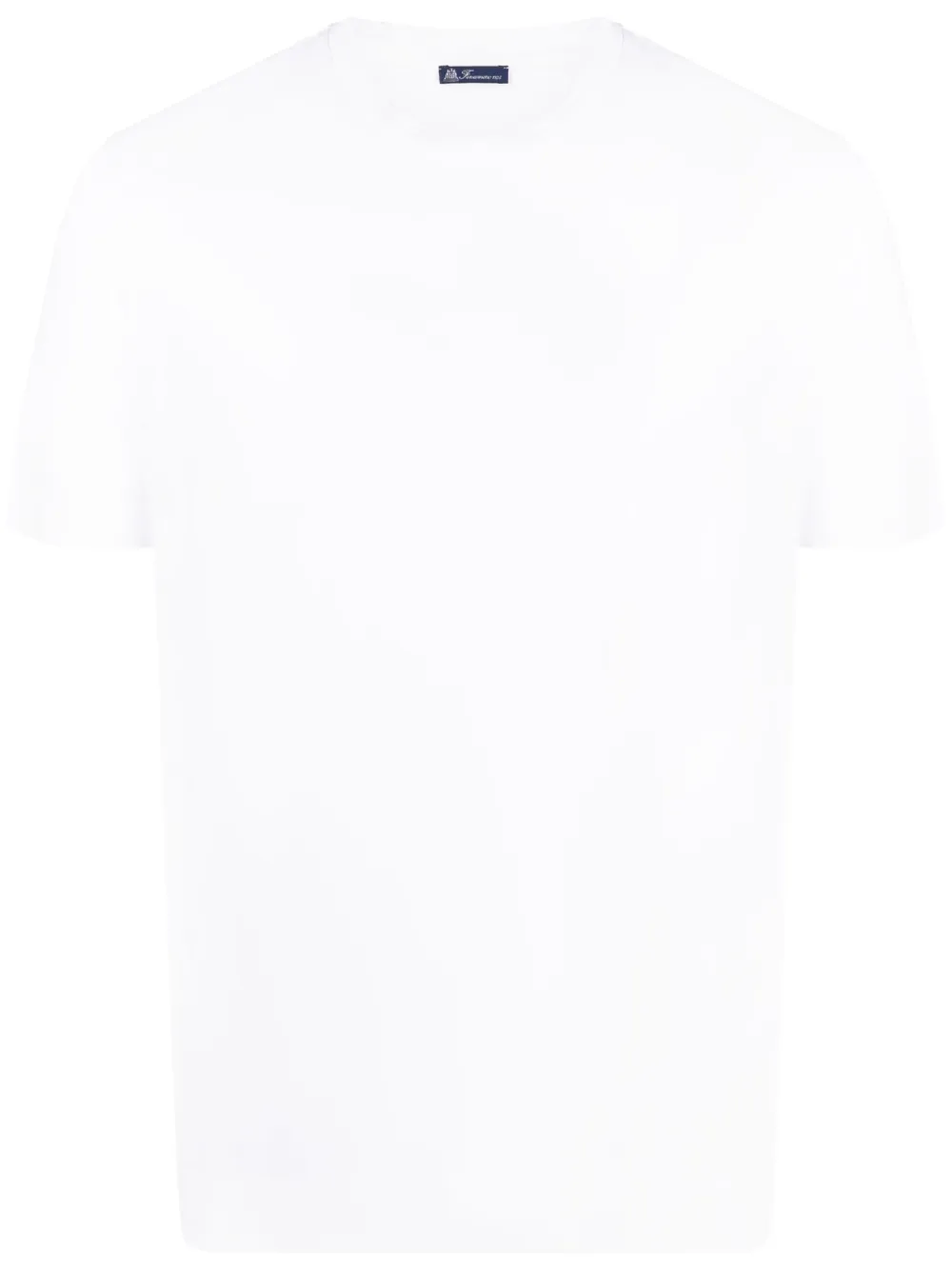 Finamore 1925 Napoli Crew-neck Cotton T-shirt In White