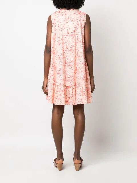 Max & Moi floral-print shirt dress E23NICOLLA - 3