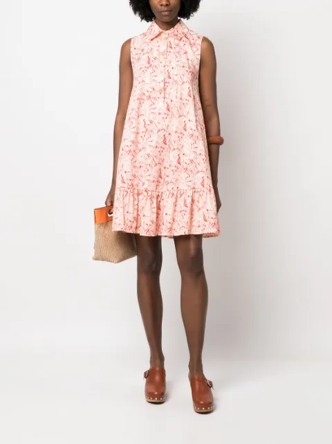 Max & Moi floral-print shirt dress E23NICOLLA - 1