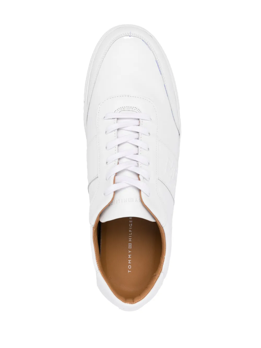 Tommy Hilfiger embossed-monogram low-top Sneakers - Farfetch