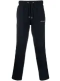 Tommy Hilfiger logo-print cotton track pants - Blue