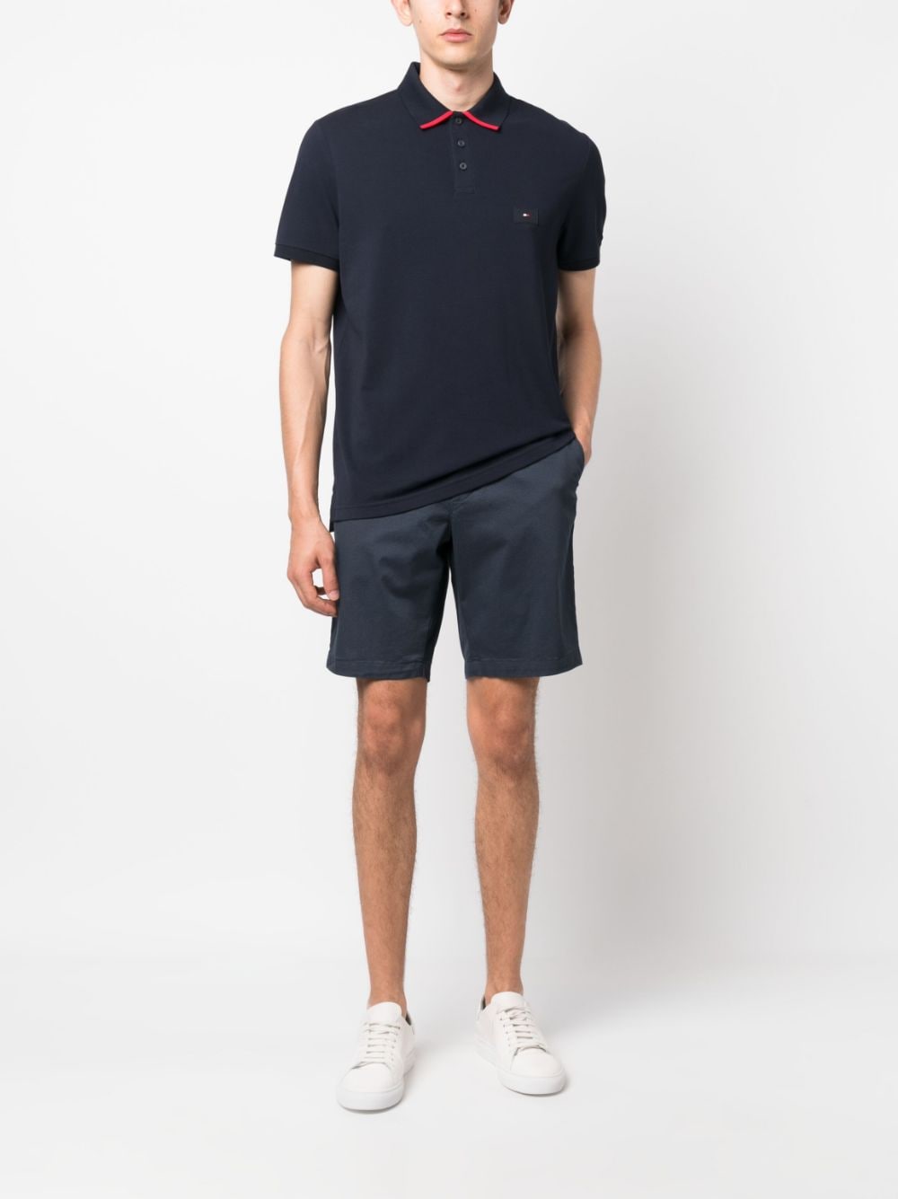 Shop Tommy Hilfiger 1985 Collection Harlem Chino Shorts In Blau