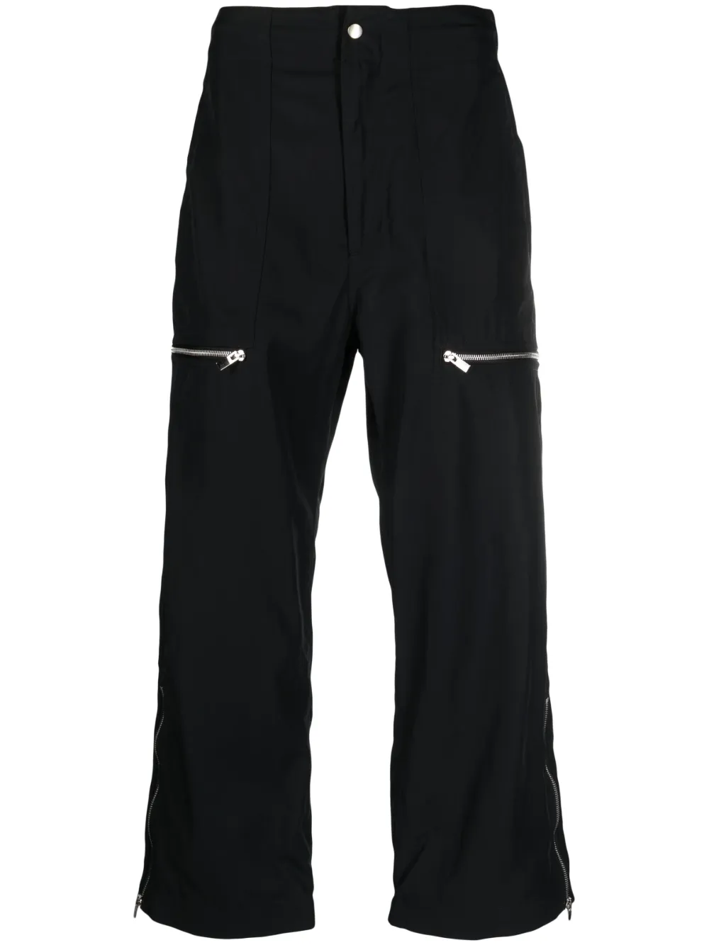 Attachment zip pocket trousers - Black