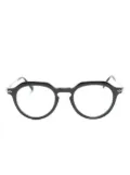 Matsuda round-frame glasses - Black