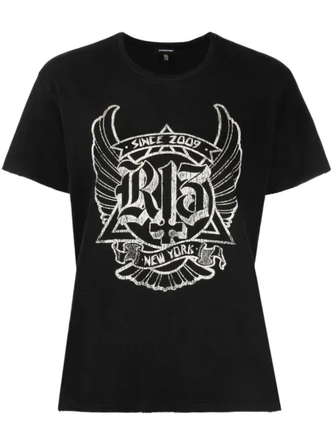 R13 graphic-print short-sleeve T-shirt