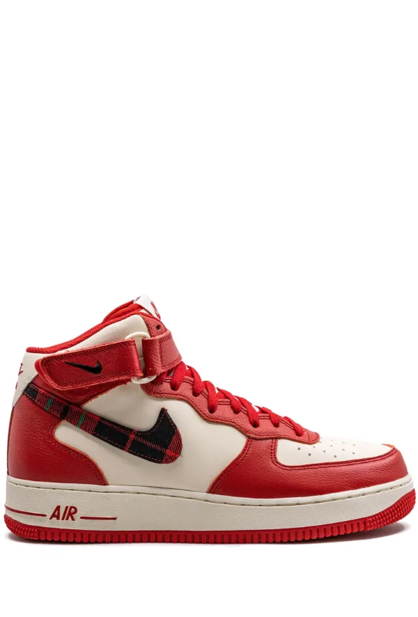 Nike Air Force 1 Mid '07 LX 'Red Plaid' | Men's Size 12