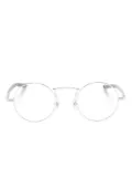 Matsuda round-frame glasses - Silver