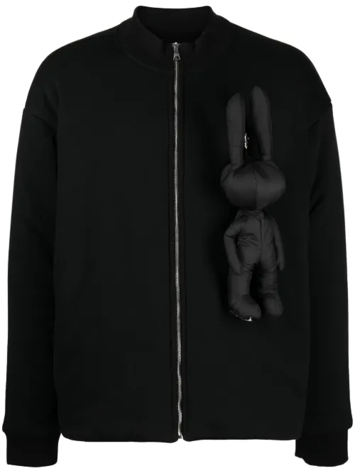 Veste bomber à détail appliqué - Natasha Zinko - Modalova