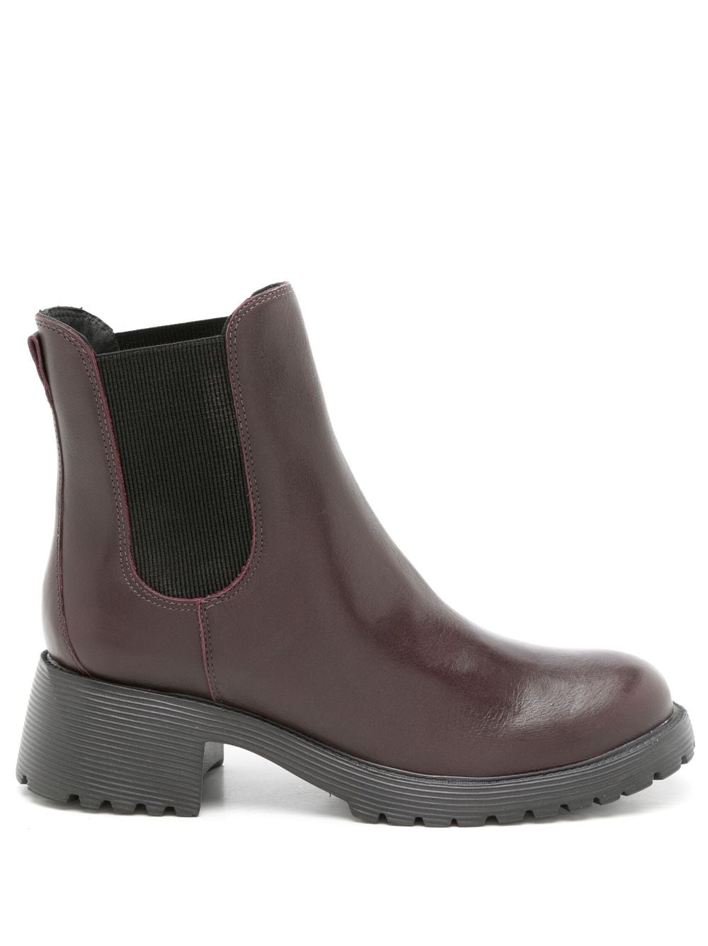Sarah Chofakian Emil 55mm Side-panel Chelsea Boots In Brown