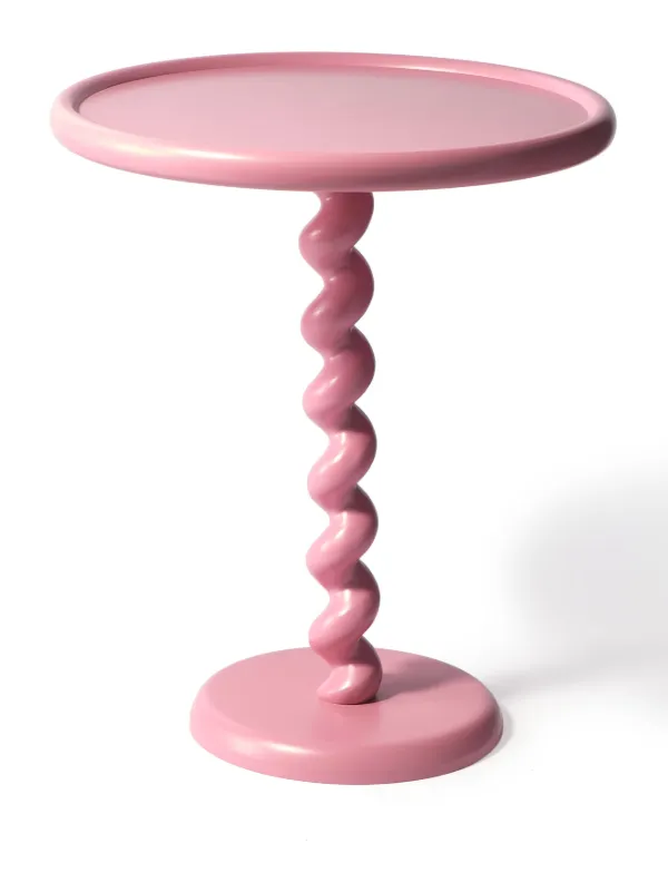 POLSPOTTEN Twister Beistelltisch | Rosa