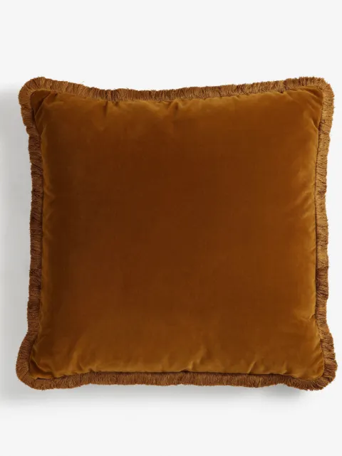 Soho Home Margeaux velvet cushion (65cm x 65cm)