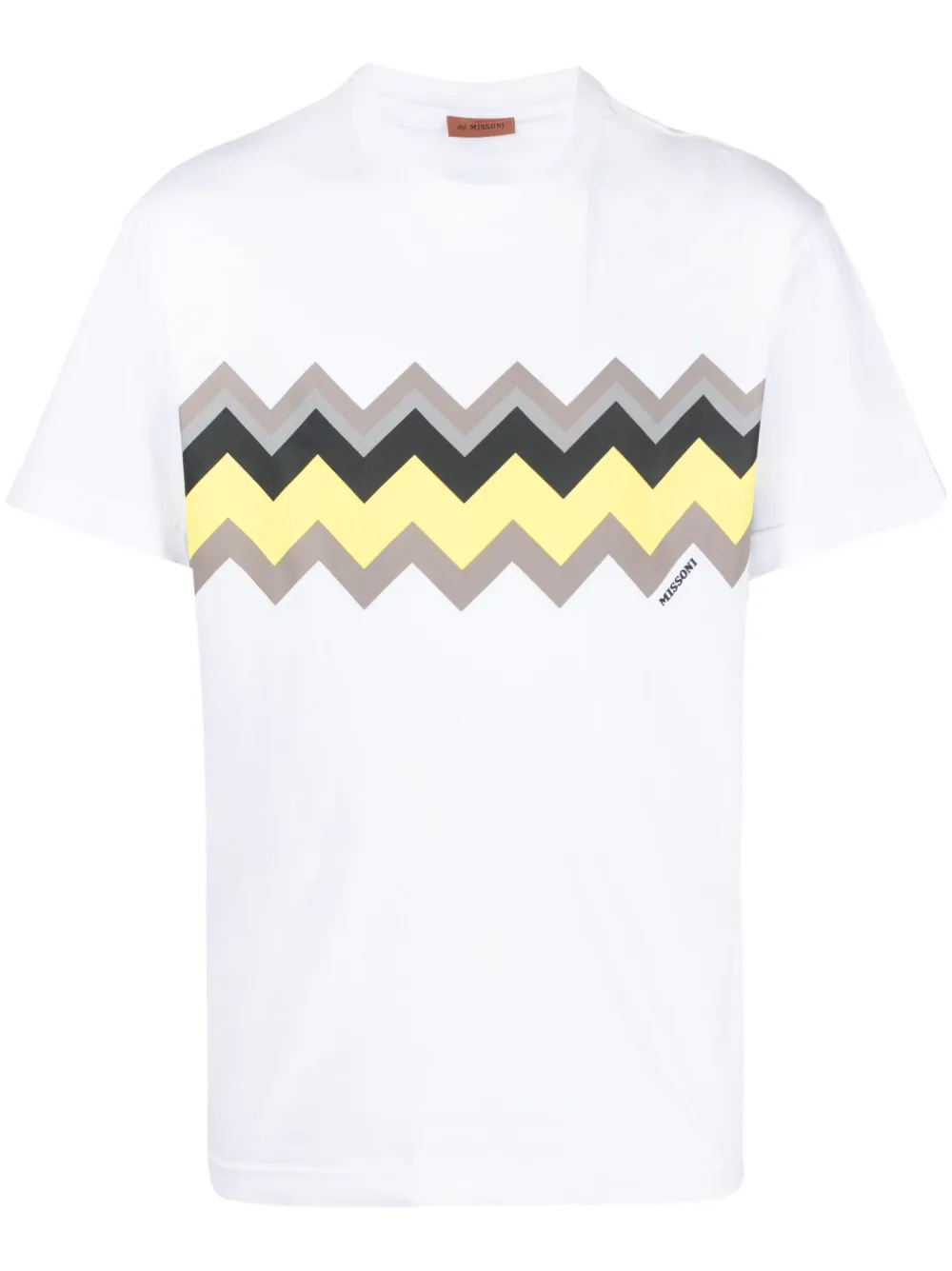 Missoni playera manga corta con estampado gráfico | blanco | Image 1
