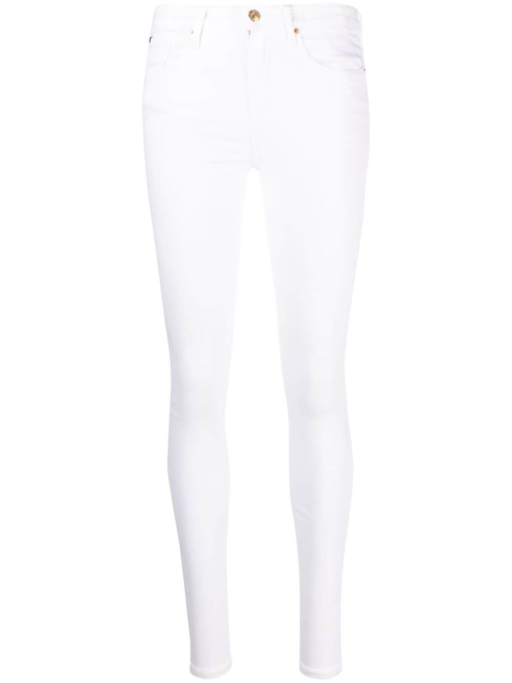 Tommy Hilfiger Mid-rise Super-skinny Jeans In White