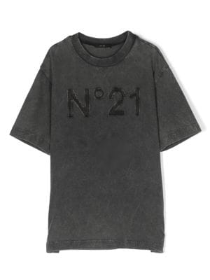 N°21 Bleu T-Shirt Boy No21 Kids Blue