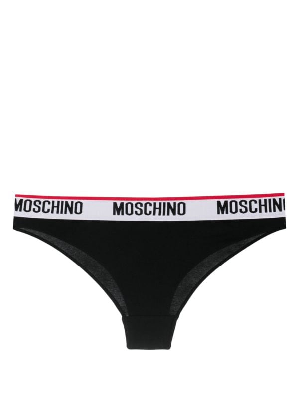 Moschino logo-waistband three-pack Boxers - Farfetch