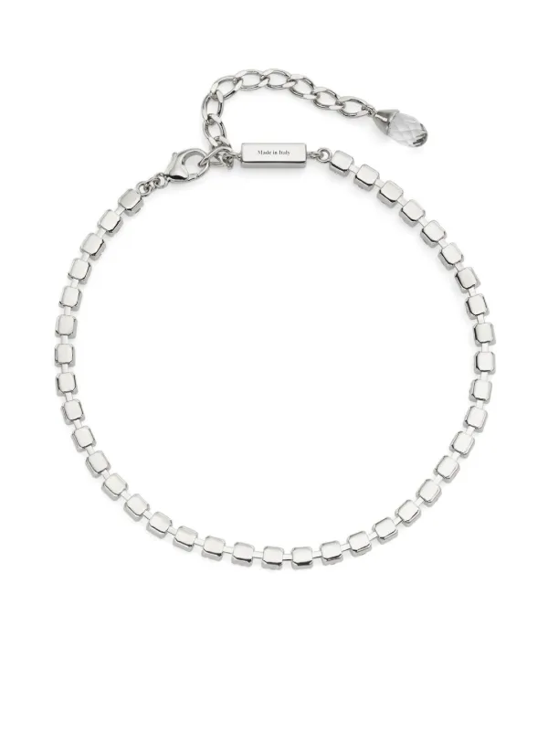 Jimmy Choo Saeda ビジュートリム アンクレット | シルバー