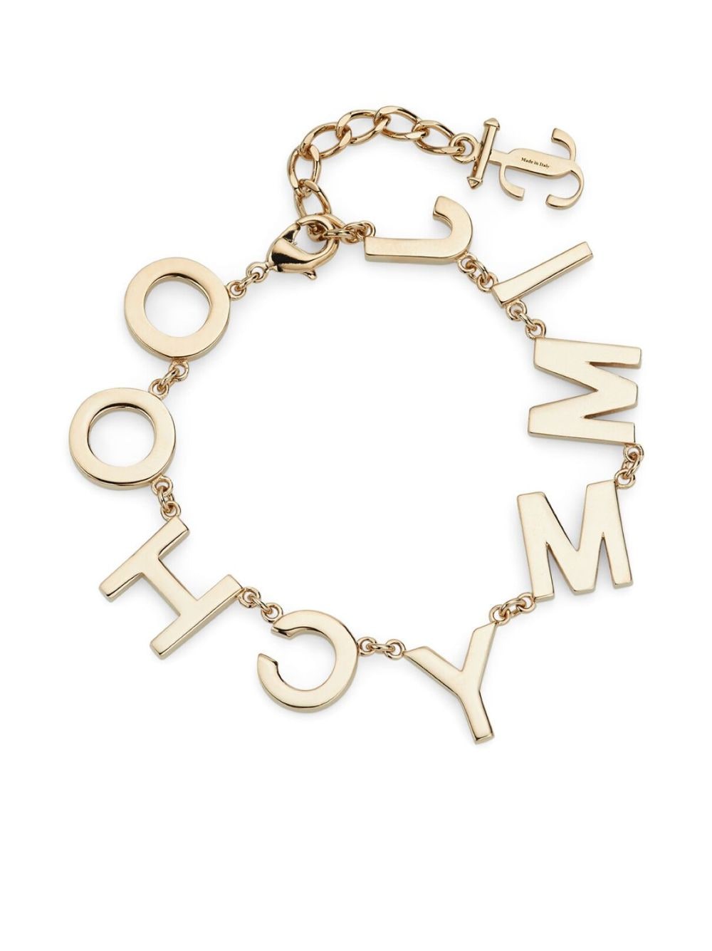 Jimmy Choo logo-lettering Bracelet - Farfetch