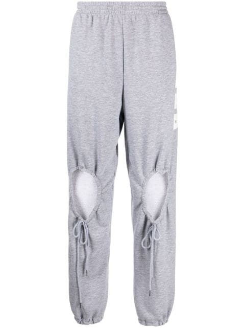 Natasha Zinko cut out-heart track pants