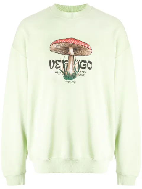 Marcelo Burlon County of Milan graphic-print cotton sweatshirt
