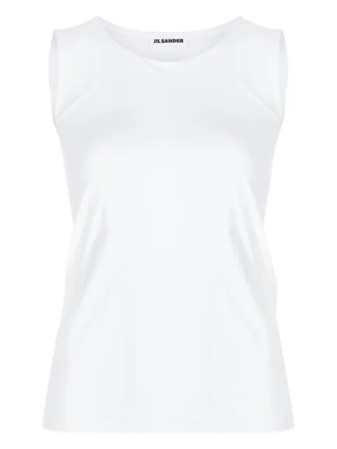 Jil Sander sleeveless stretch tank top