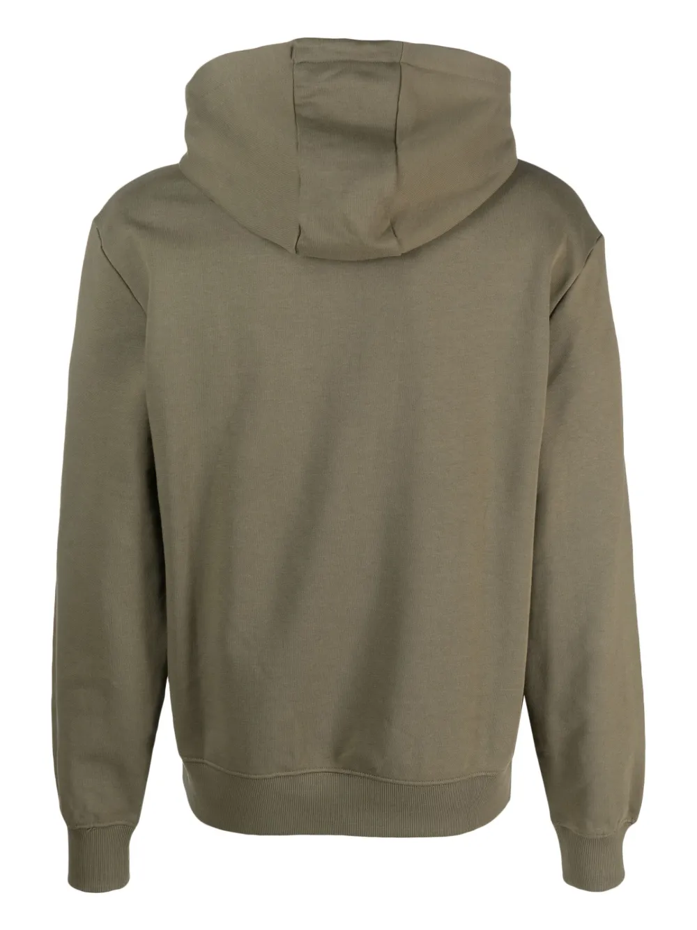 HUGO Hoodie met logopatch - Groen