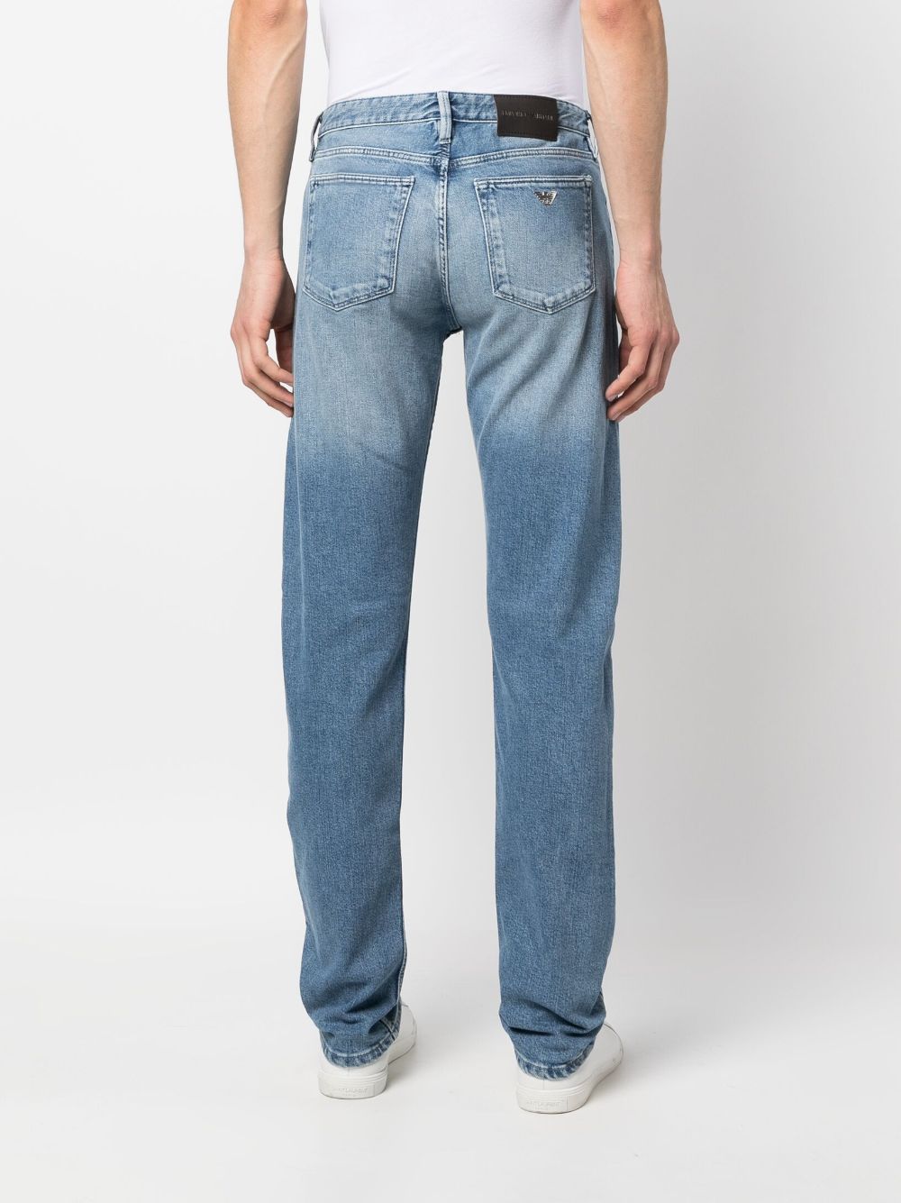 Emporio Armani mid-rise straight-leg jeans Men