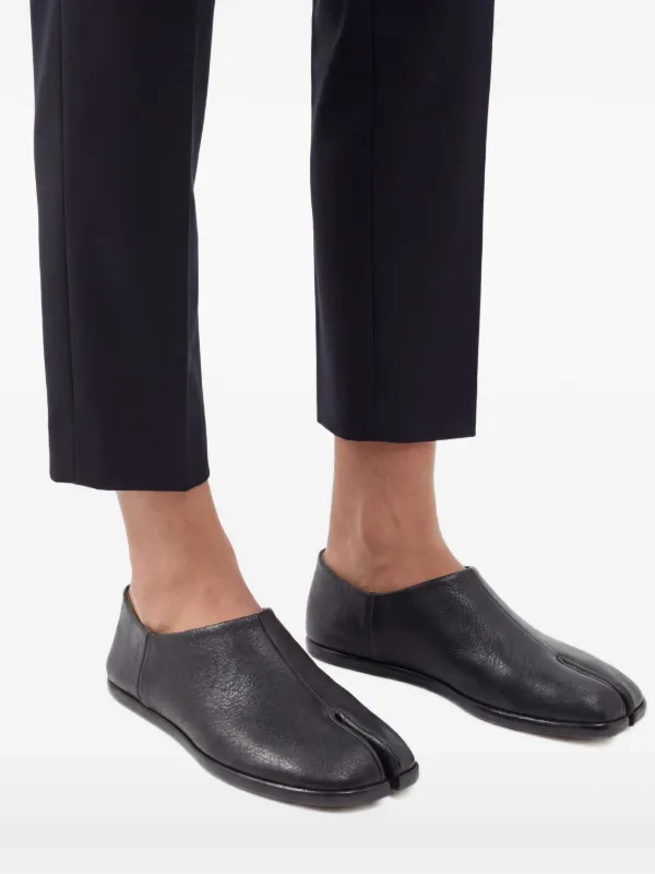 Maison Margiela Mocassim slip-on Tabi | Preto | FARFETCH BR
