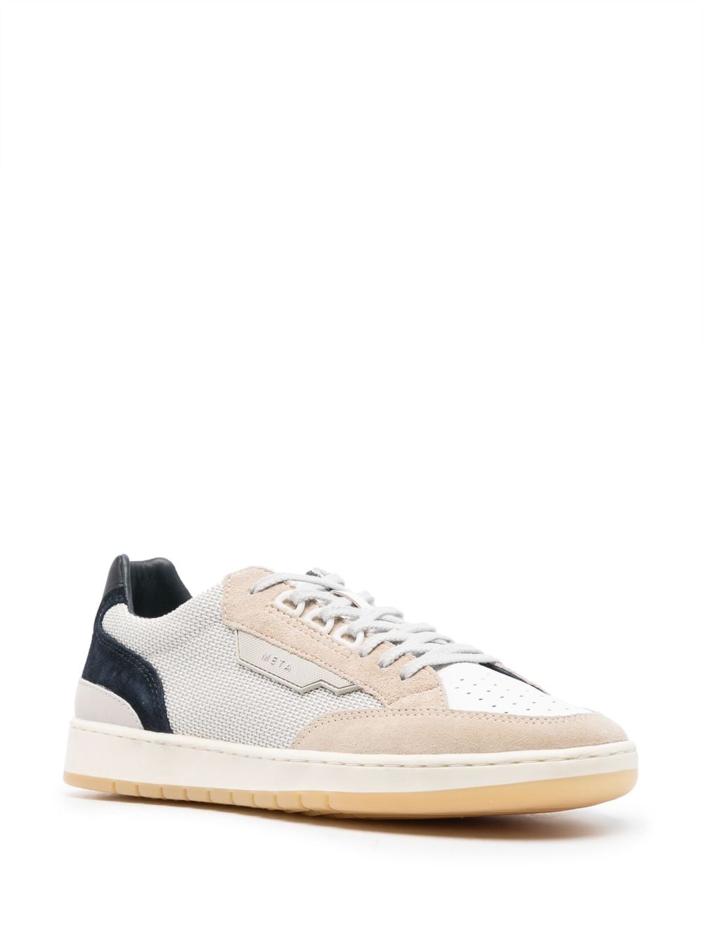 D.A.T.E. Meta low-top sneakers - Wit