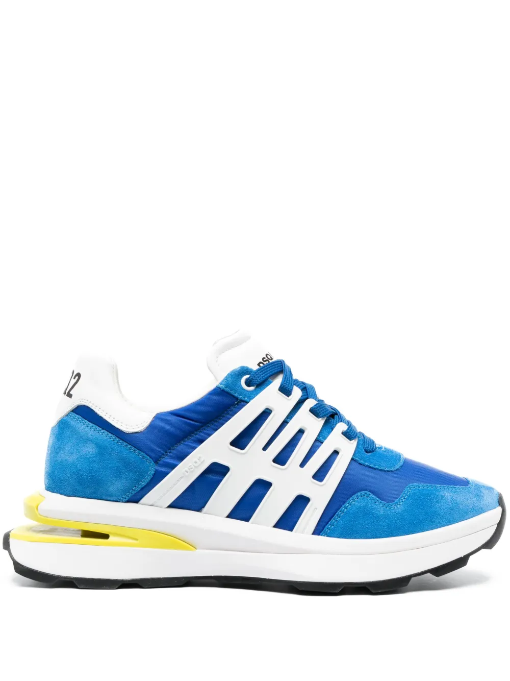 Dsquared2 Panelled Low-top Sneakers In Blau