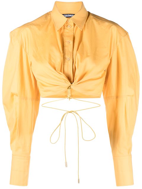 Jacquemus camisa corta La Chemise Plidao