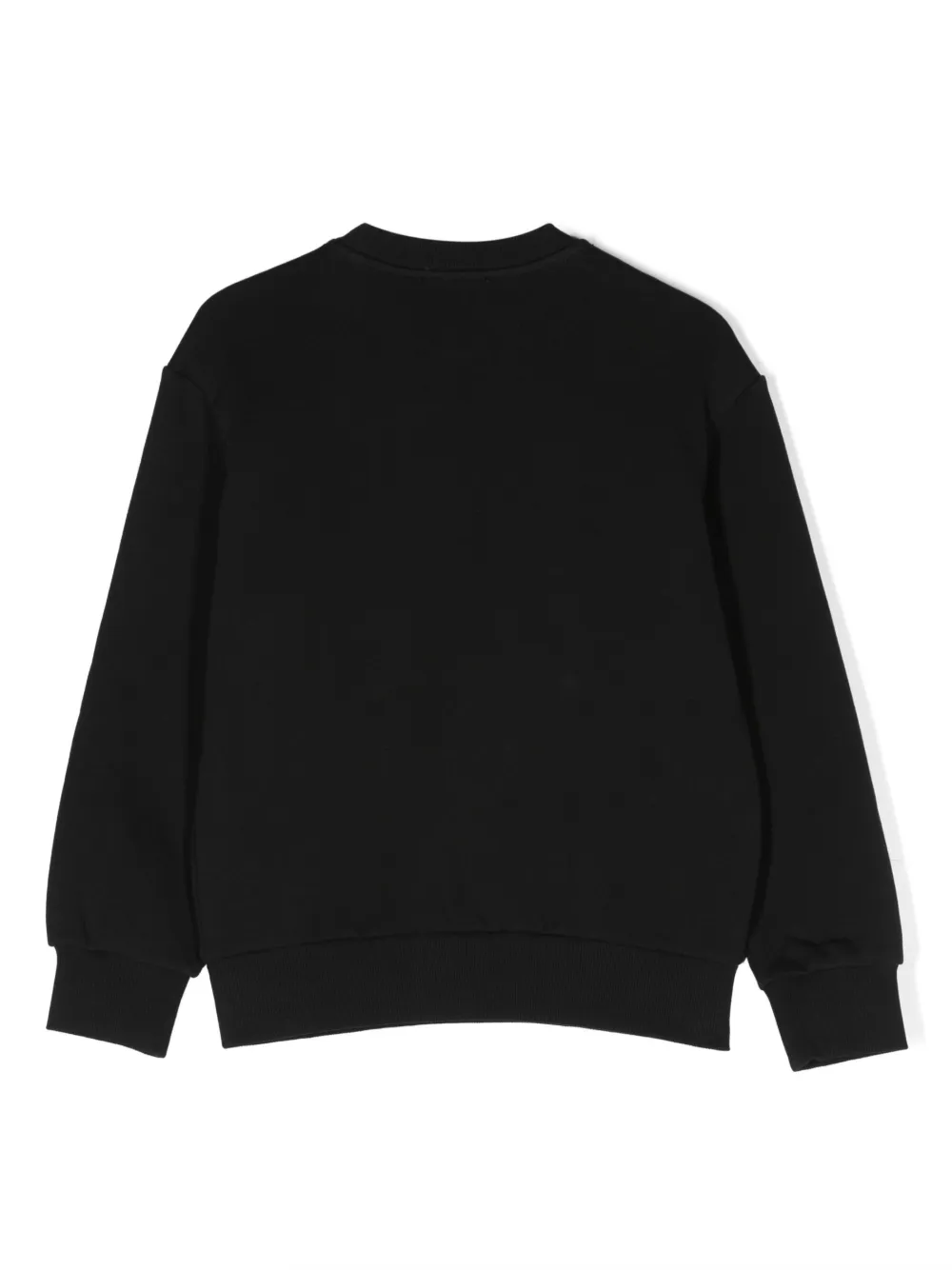 Diesel Kids Sweater met logoprint - Zwart