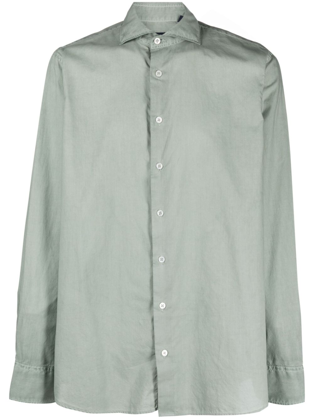 long-sleeved cotton shirt