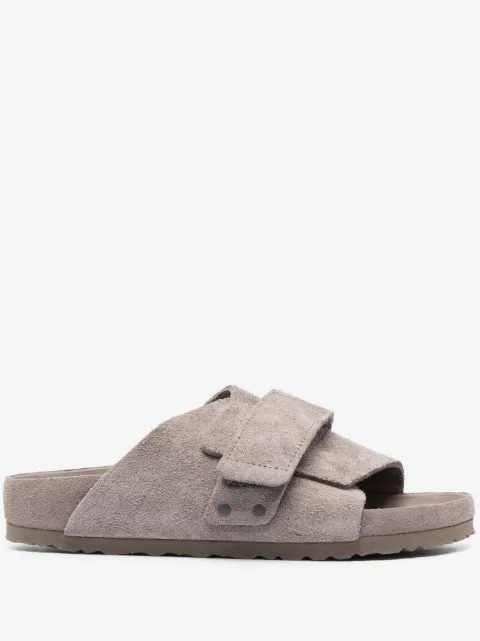Birkenstock Kyoto tofflor i mocka