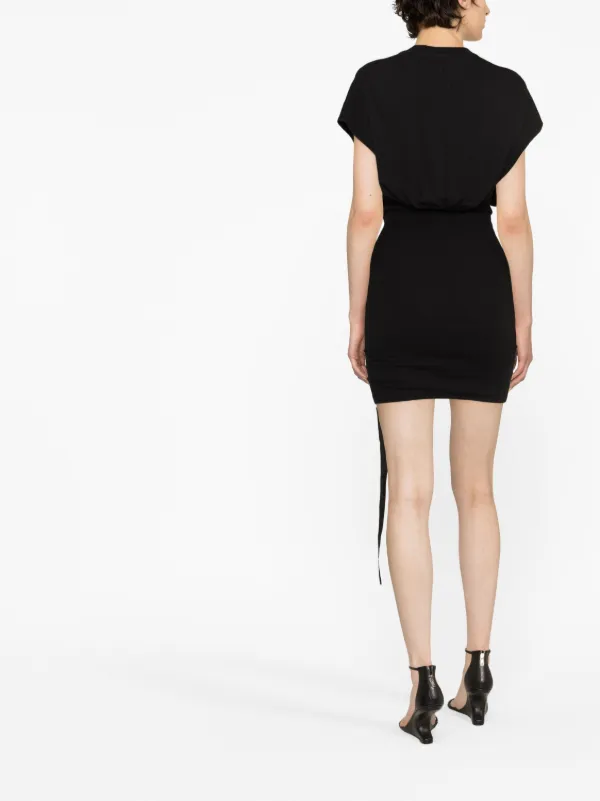 t shirt dress with cinched waist