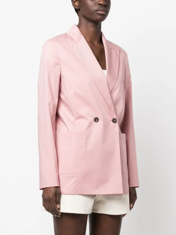 PS Paul Smith double-breasted Blazer Pink FARFETCH IN