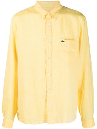 Chemise lacoste outlet jaune