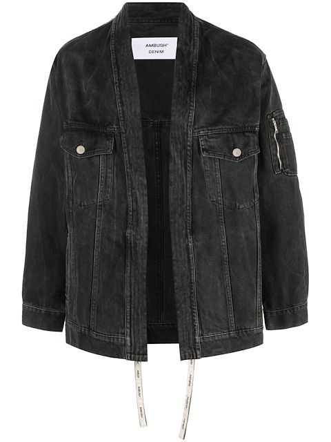 AMBUSH kimono-style denim jacket