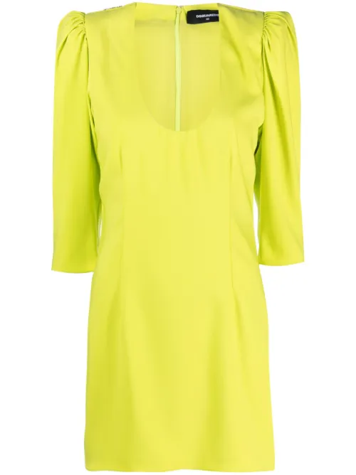 Robe courte à manches bouffantes - DSQUARED2 - Modalova