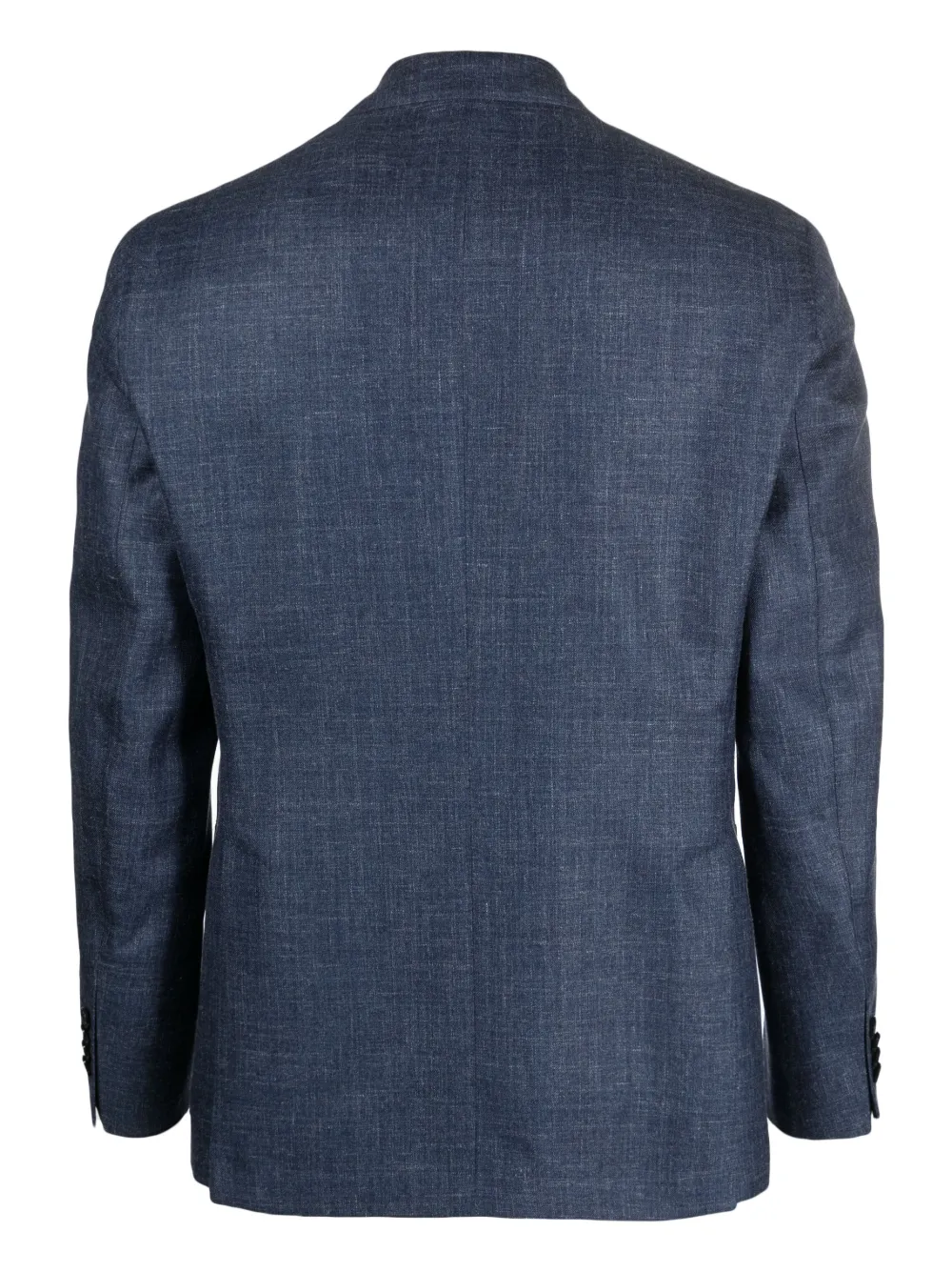 LUIGI BIANCHI MANTOVA Blazer met enkele rij knopen - Blauw