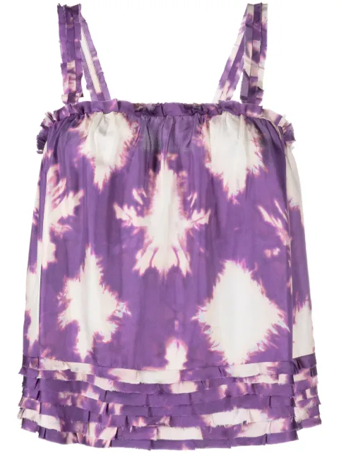 Ulla Johnson Sera prismatic-shape silk top