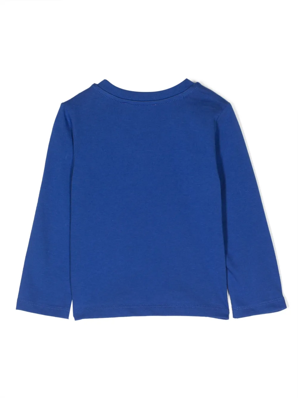 Diesel Kids Sweater met logoprint - Blauw